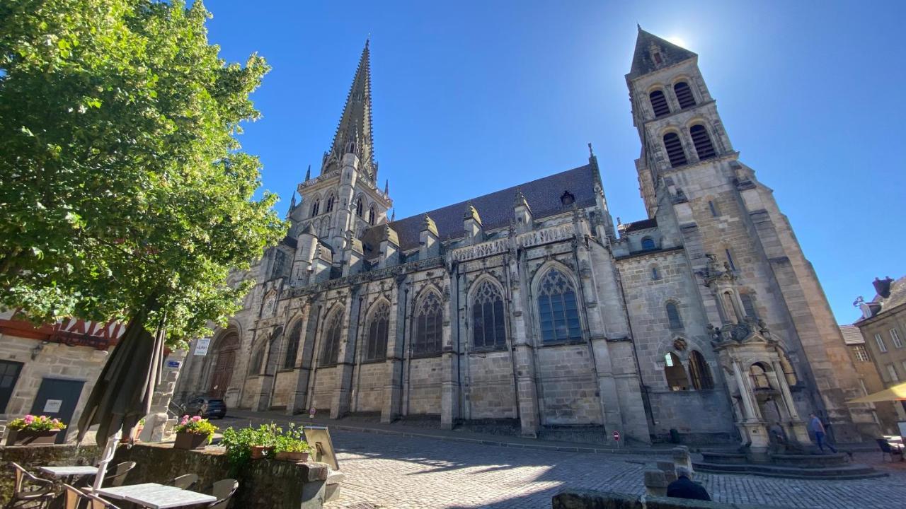 Studio 2 Pers Ou Appartement 4-7 Pers Quartier Cathedrale Отён Экстерьер фото